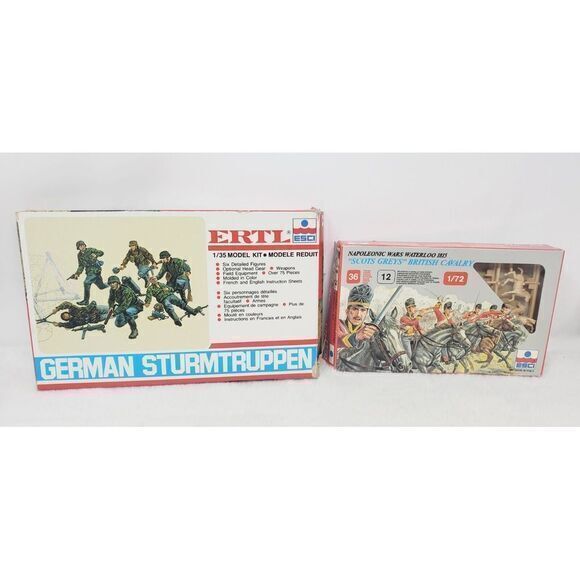 Other - ERTL German Sturmtruppen 1:35 Military Figure Model Kit 8572 Scots Grey British